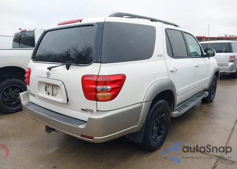 2004 Toyota Sequoia Sr5 V8 из США, поврежденный, VIN 5TDZT34A64S211449